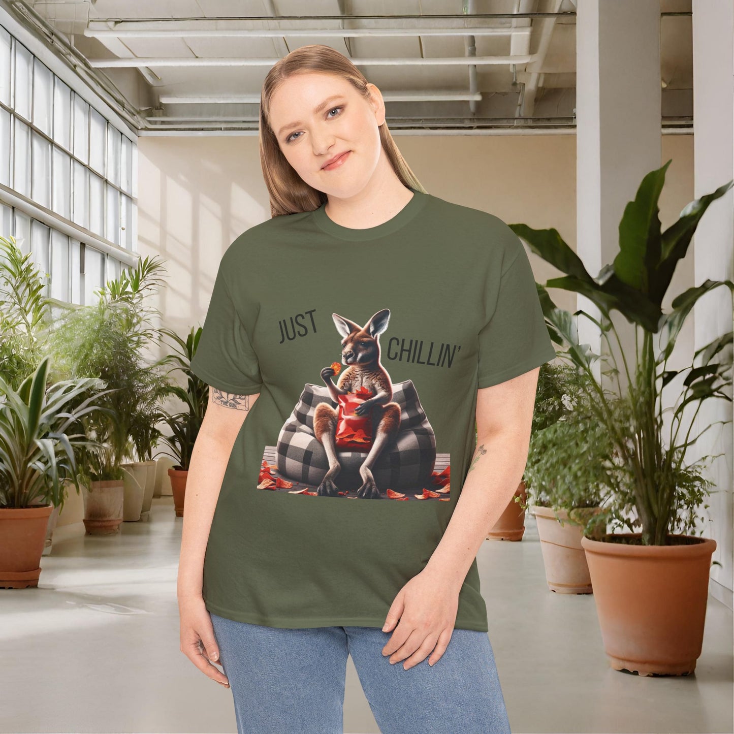 Chill Kangaroo Tee