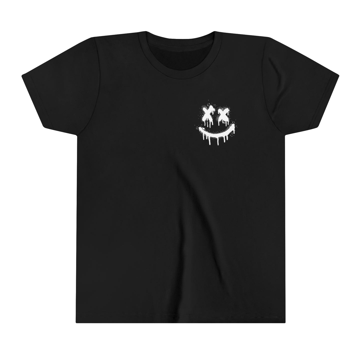 Kids Spray Paint Smiley Face 1.0 Tee