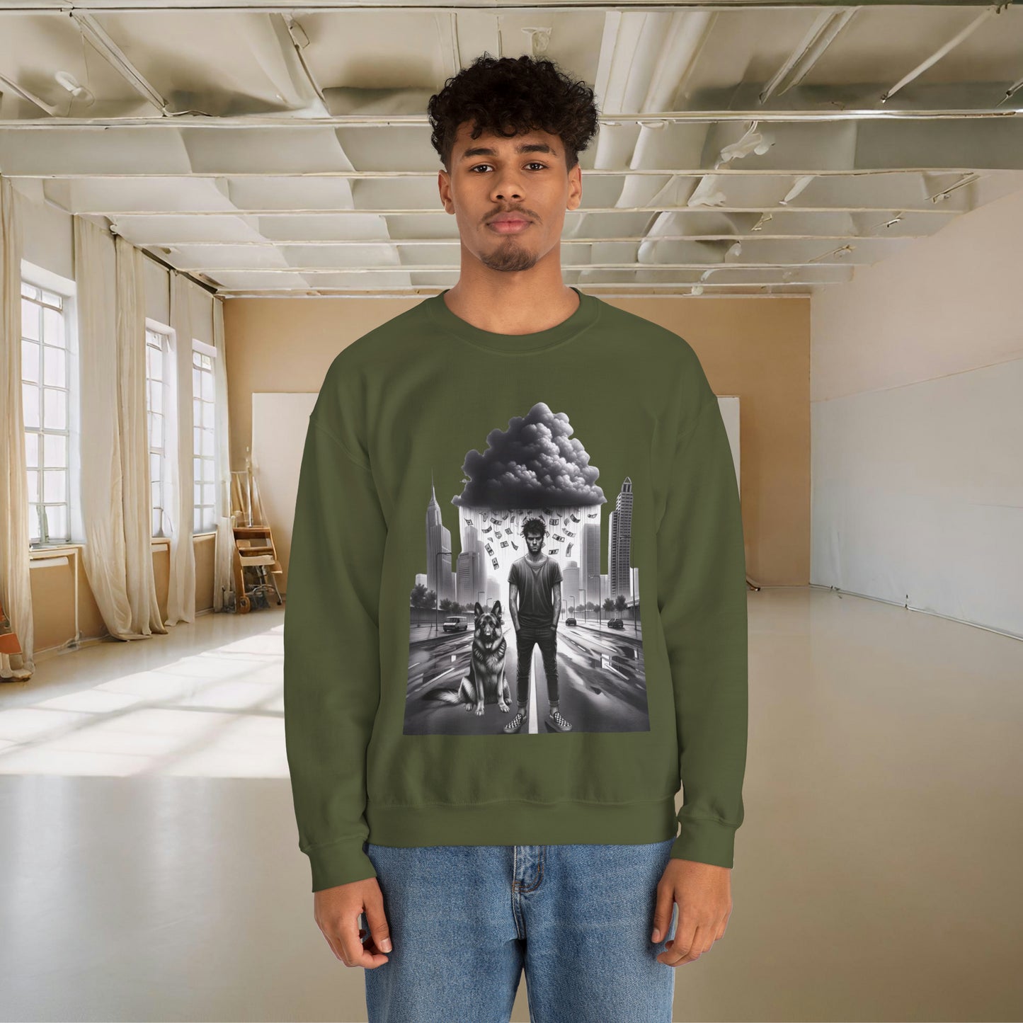 Somber Man Sweatshirt