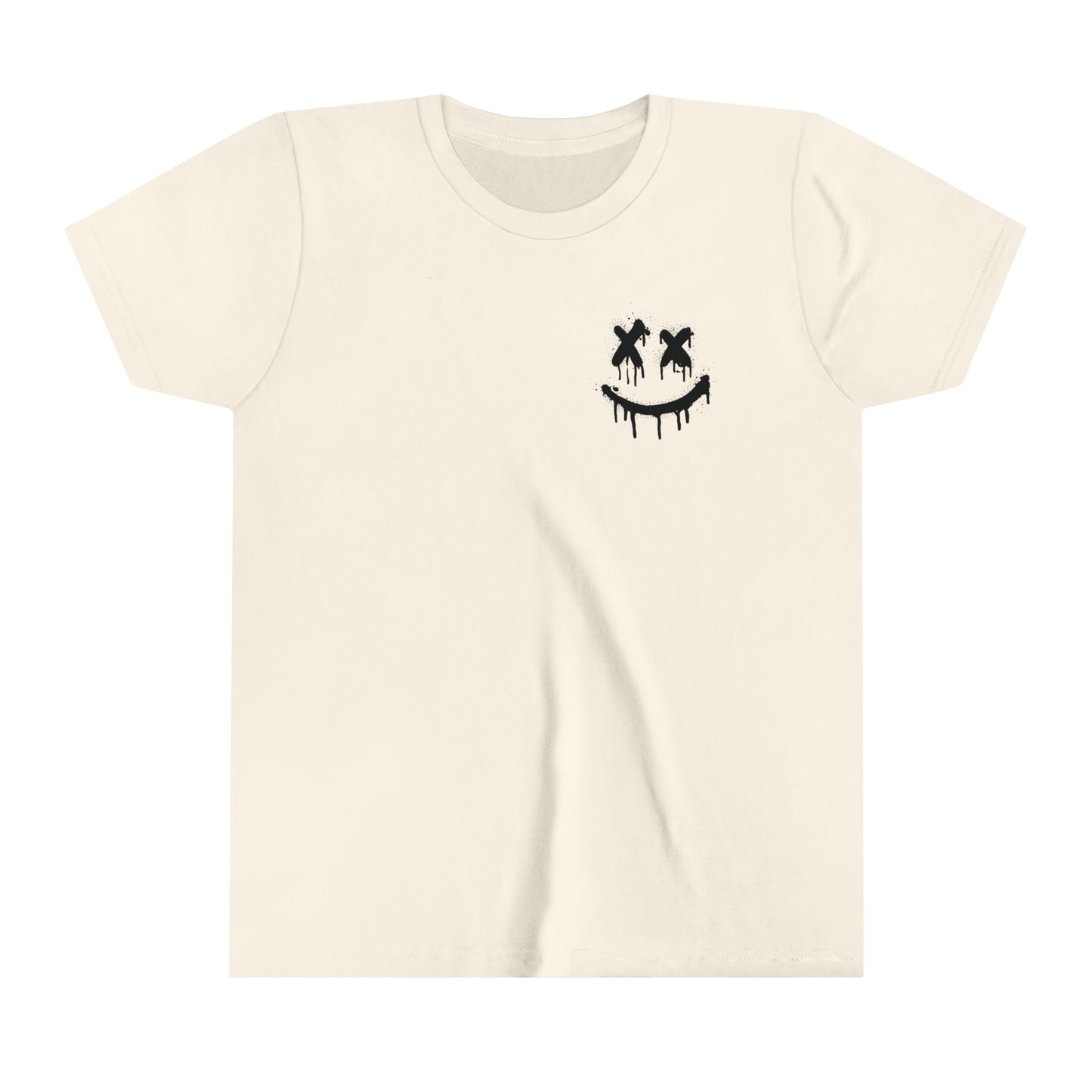 Kids Spray Paint Smiley Face 1.0 Tee