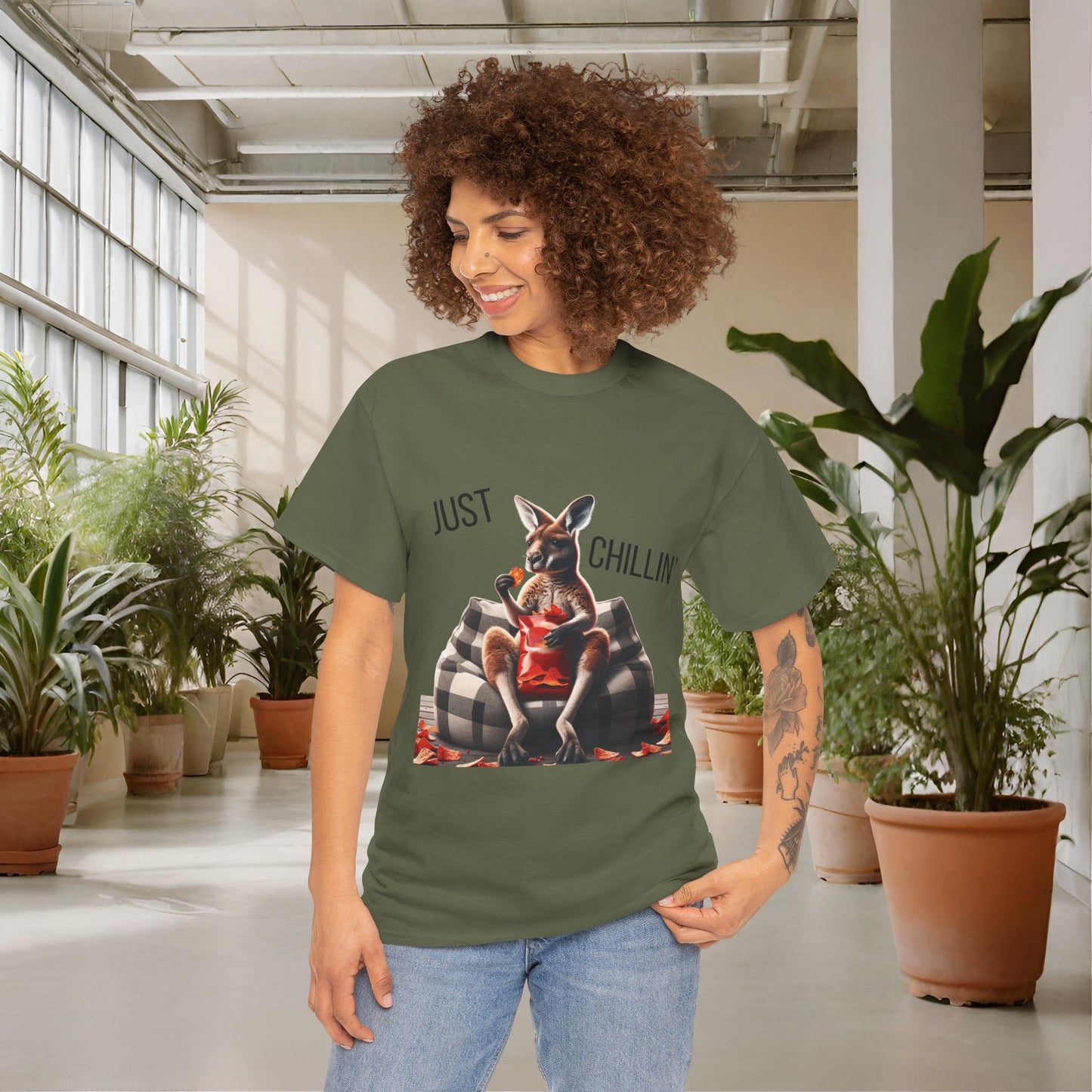 Chill Kangaroo Tee