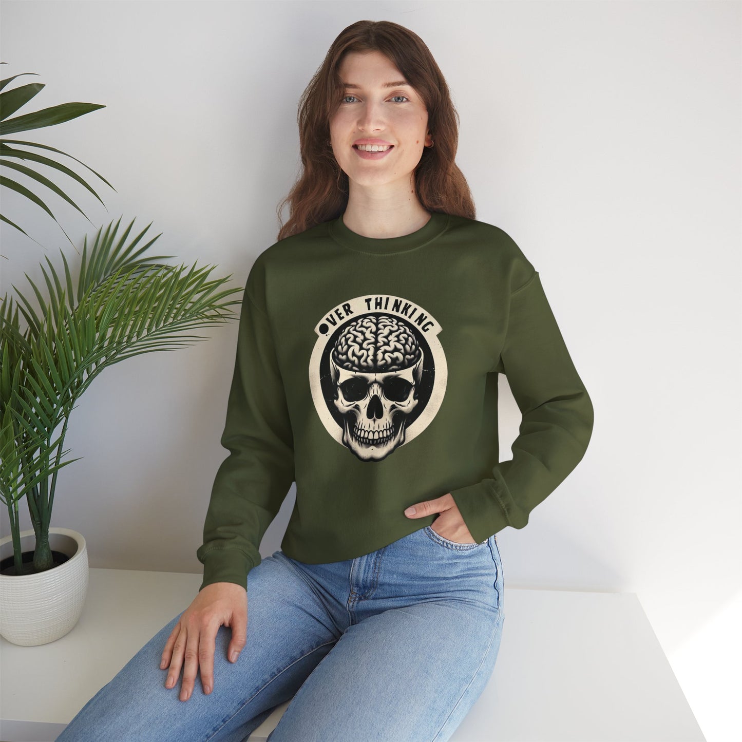 Overthinking Skelly Sweatshirt