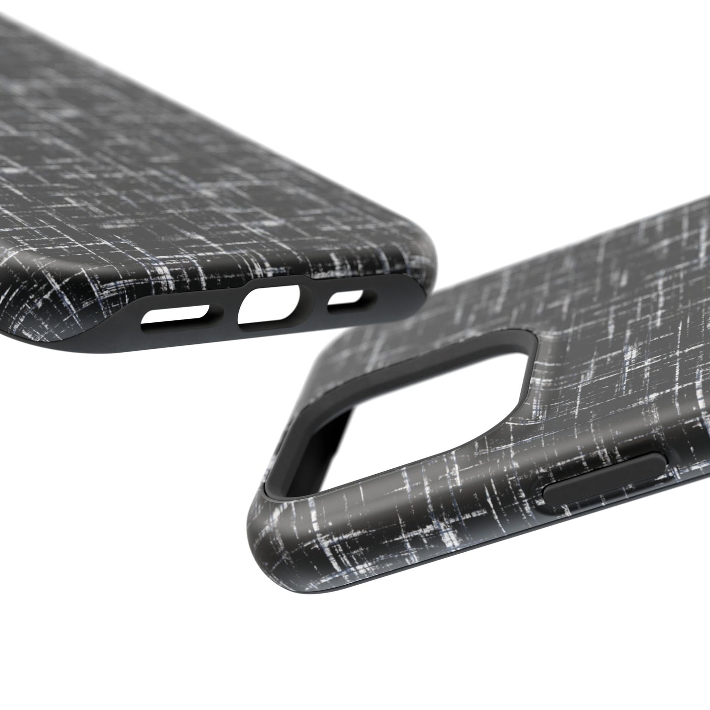 Midnight Grid Texture Magnetic iPhone Case
