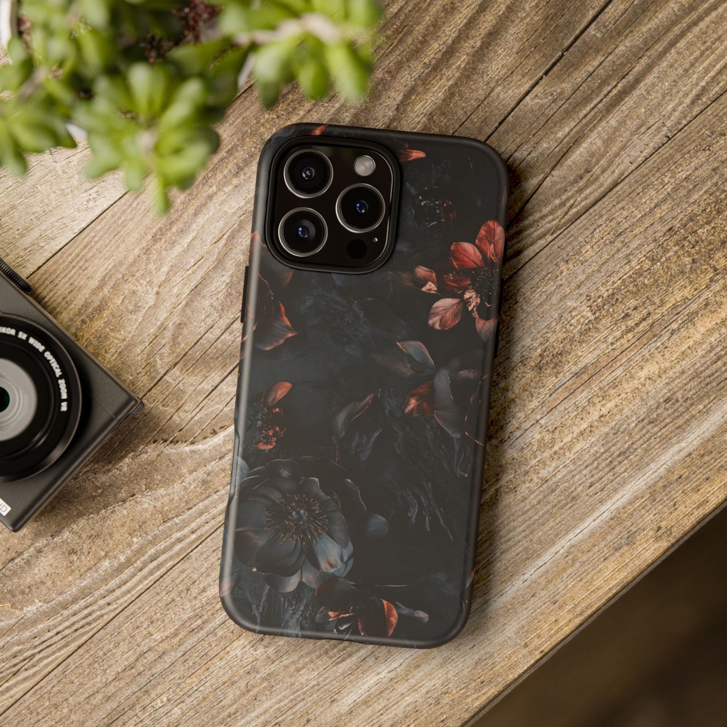Midnight Bloom iPhone Case