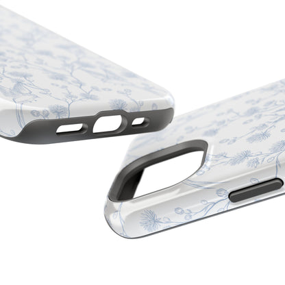 Bluebird Blossom Magnetic iPhone Case