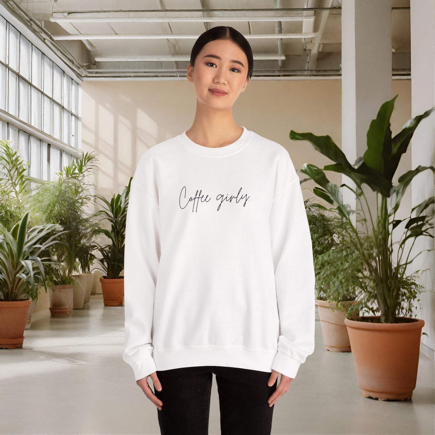 Coffee Girly Sweatshirt