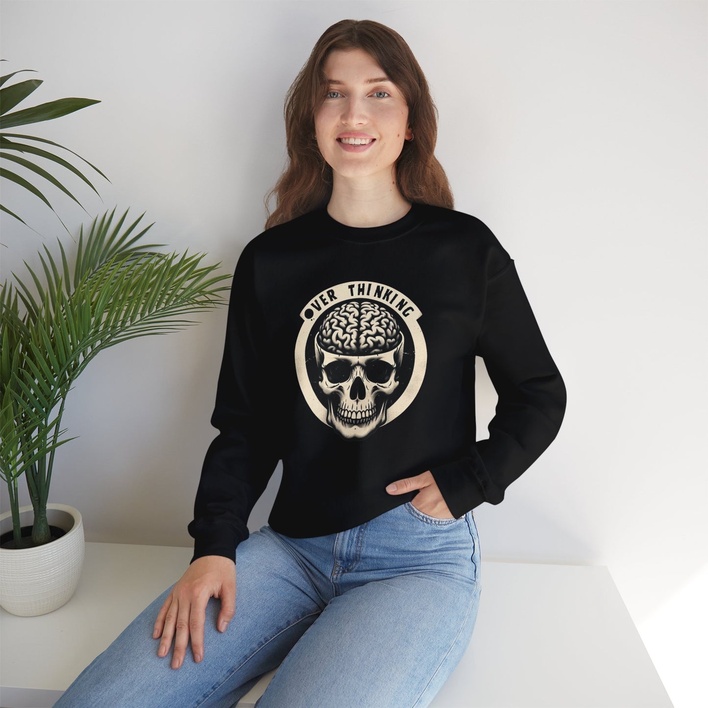 Overthinking Skelly Sweatshirt