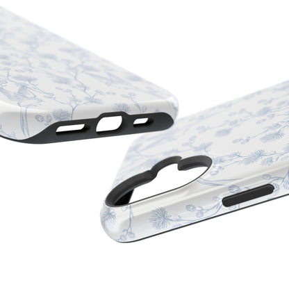 Bluebird Blossom Magnetic iPhone Case