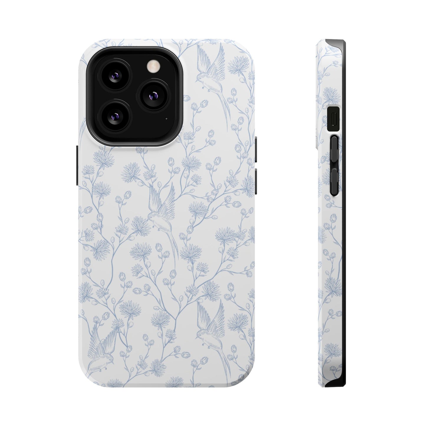 Bluebird Blossom Magnetic iPhone Case