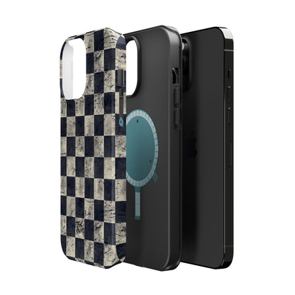 Checkered Magnetic iPhone Case