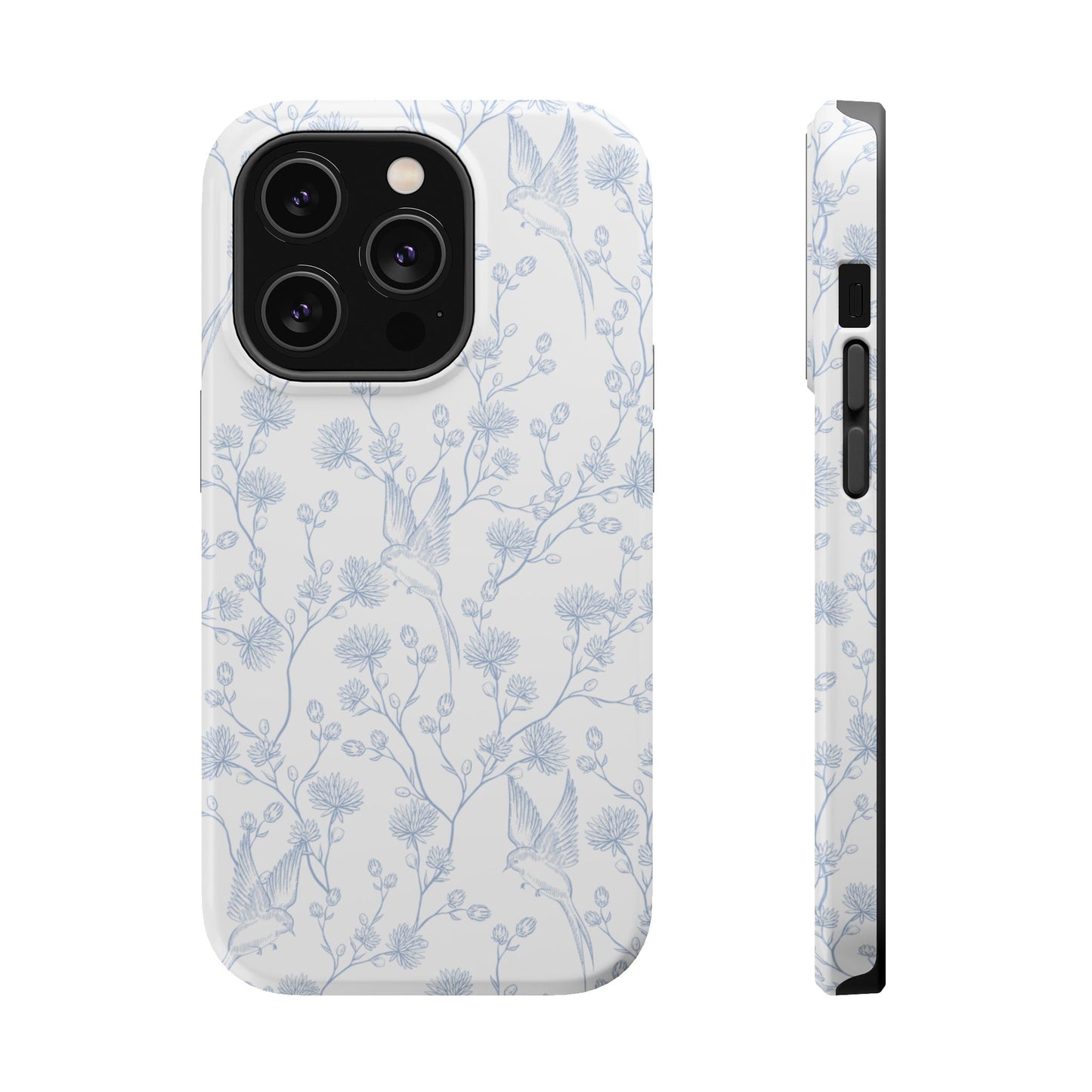 Bluebird Blossom Magnetic iPhone Case