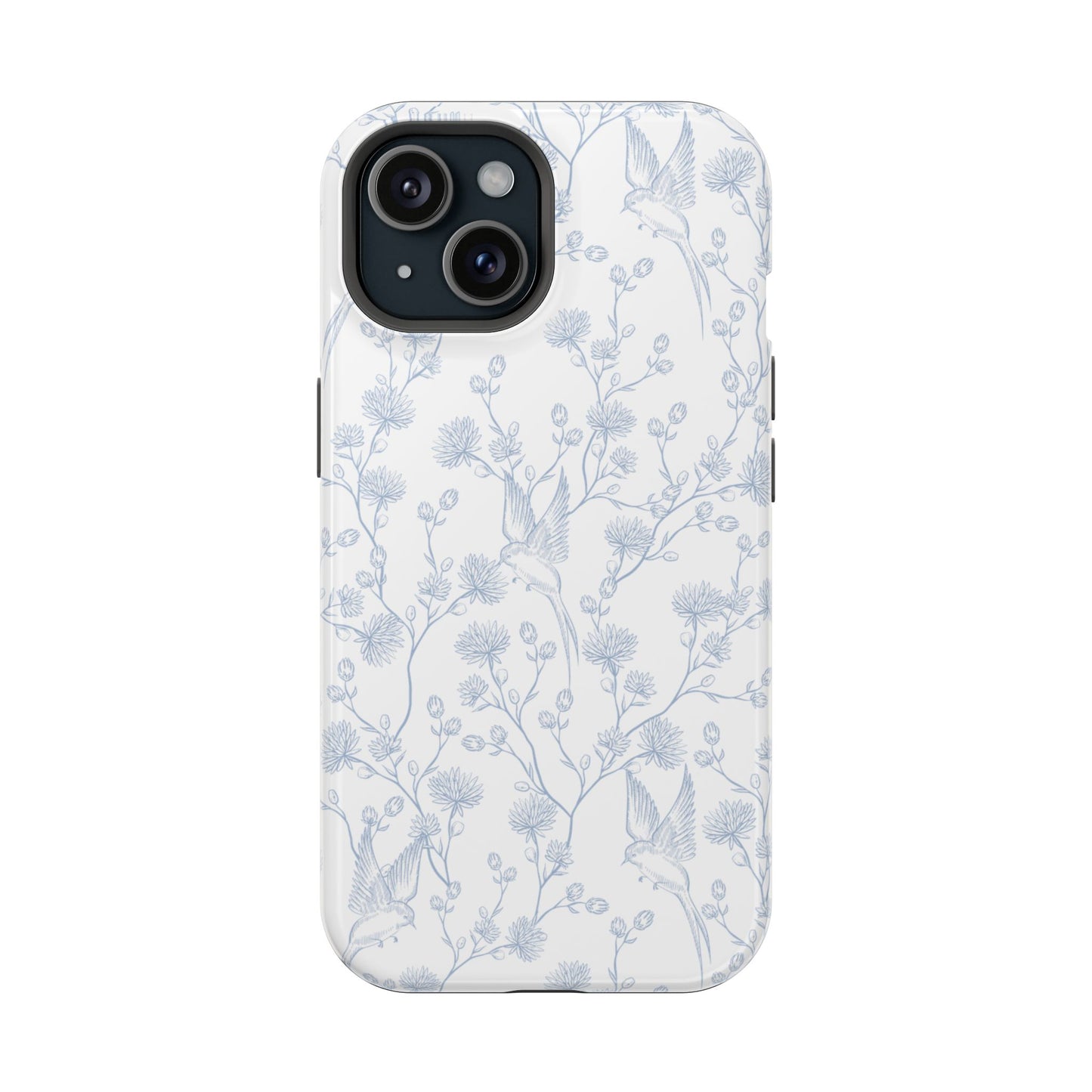Bluebird Blossom Magnetic iPhone Case