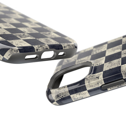 Checkered Magnetic iPhone Case
