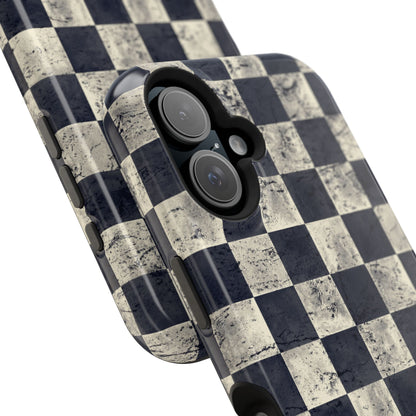 Checkered Magnetic iPhone Case