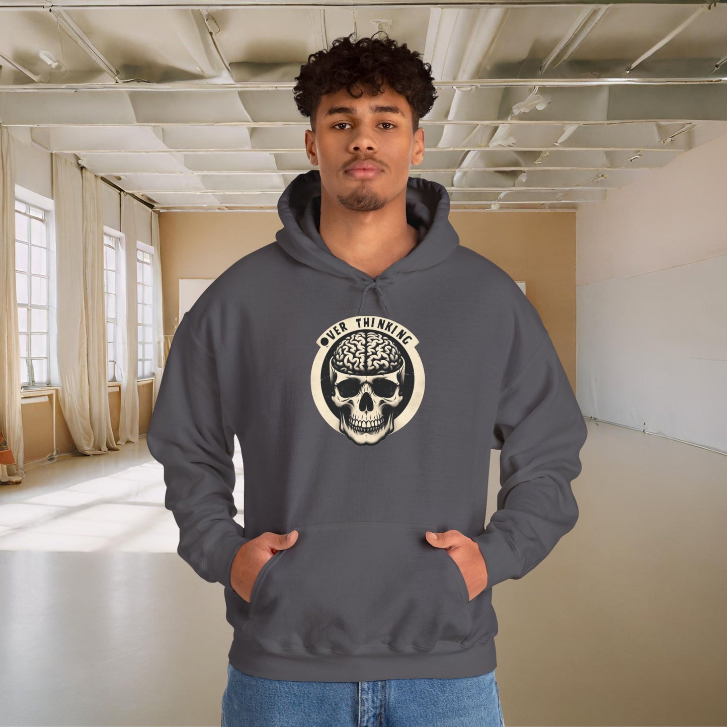 Overthinking Skelly Hoodie