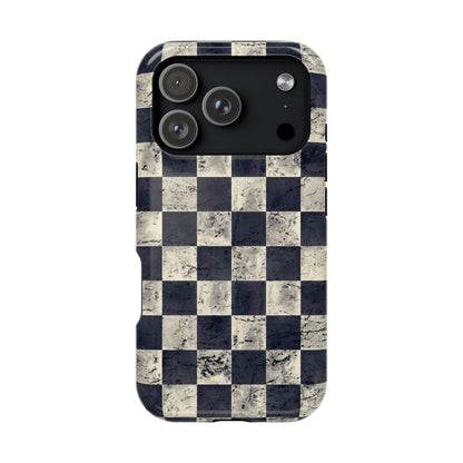 Checkered Magnetic iPhone Case