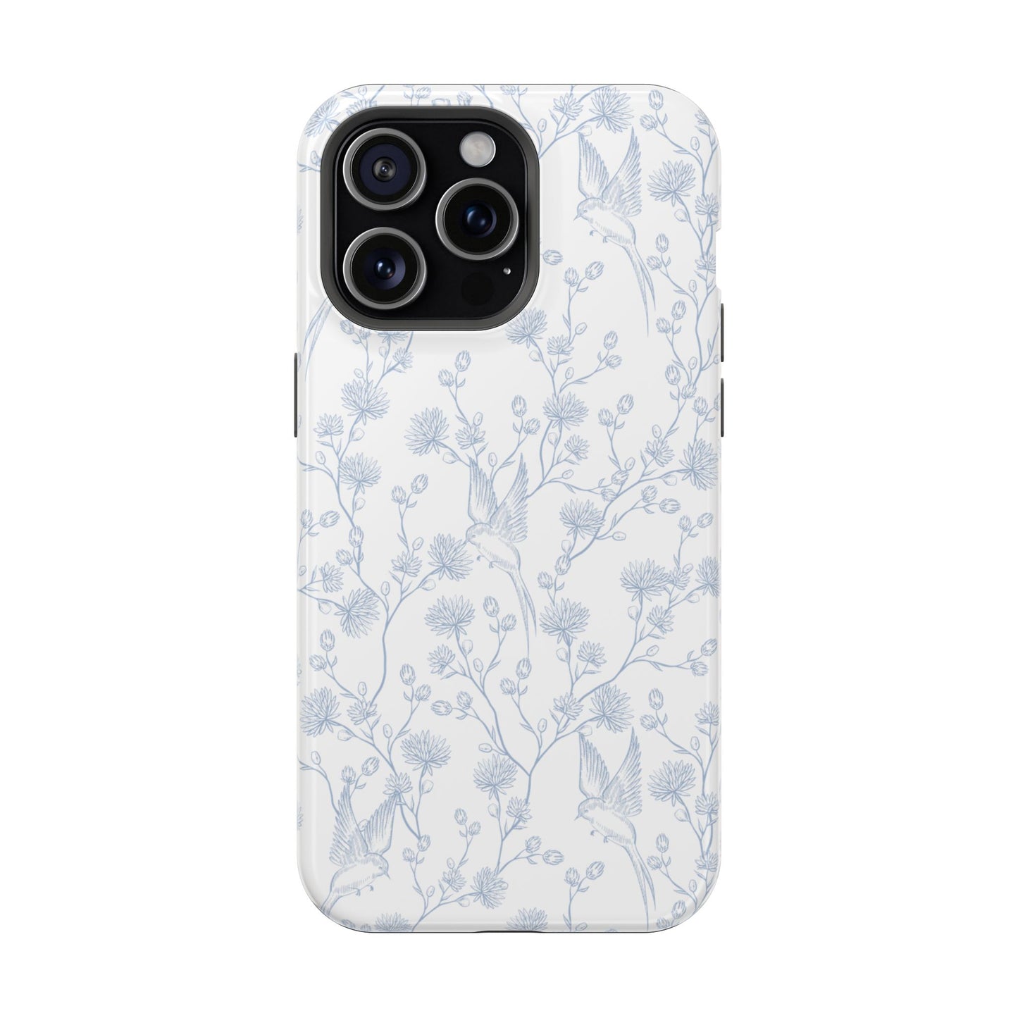 Bluebird Blossom Magnetic iPhone Case