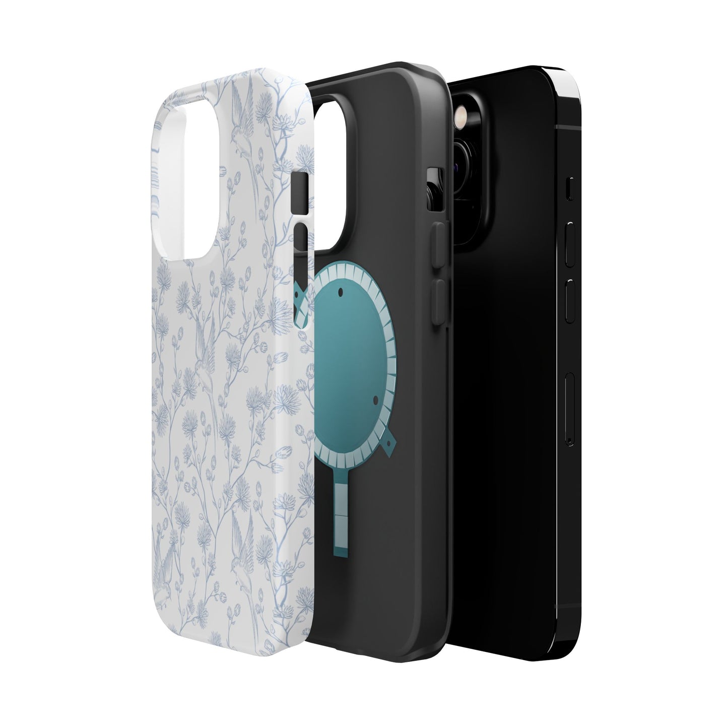 Bluebird Blossom Magnetic iPhone Case
