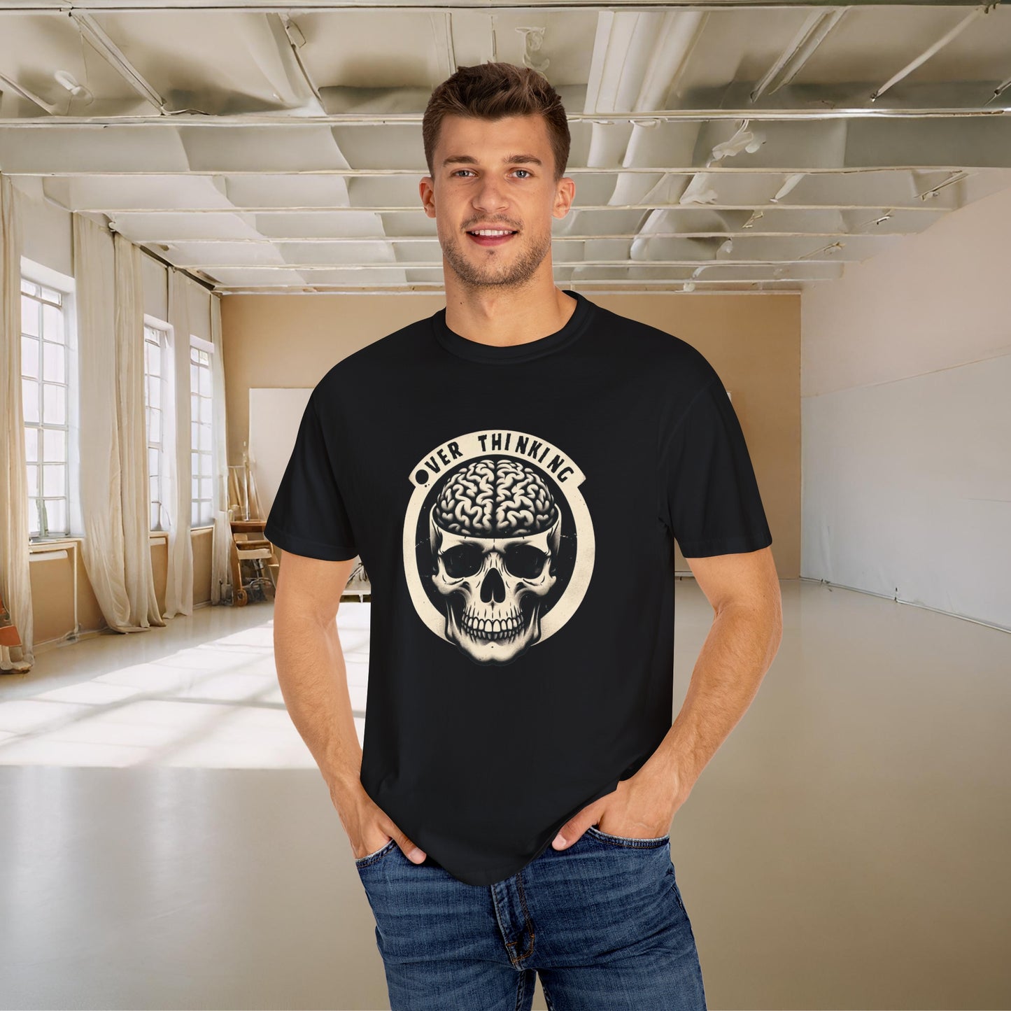Overthinking Skelly Tee
