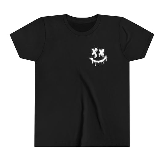 Kids Spray Paint Smiley Face 1.0 Tee