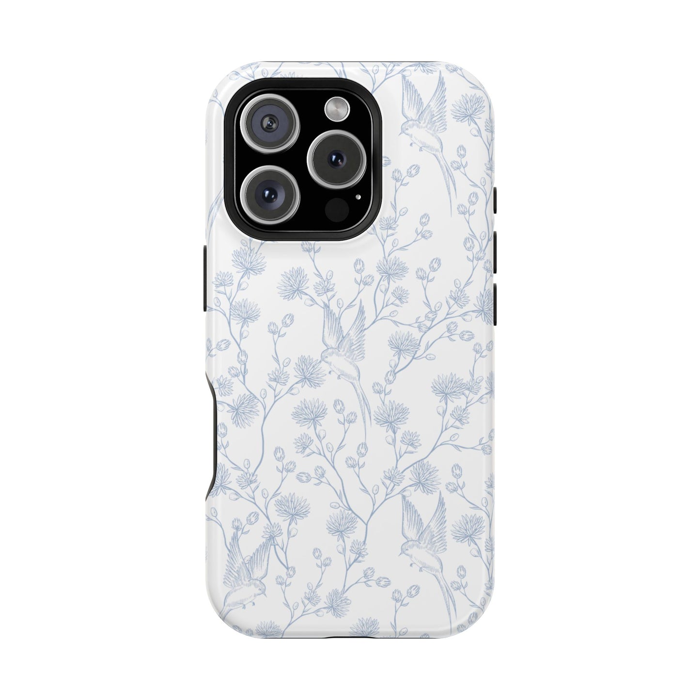 Bluebird Blossom Magnetic iPhone Case