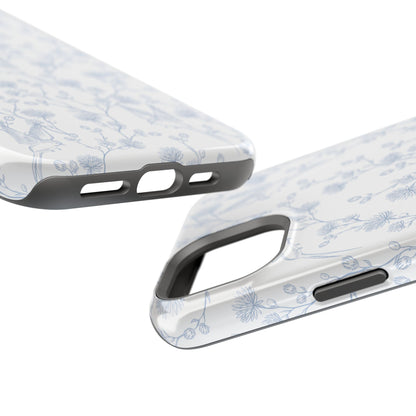 Bluebird Blossom Magnetic iPhone Case