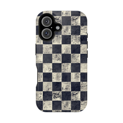 Checkered Magnetic iPhone Case