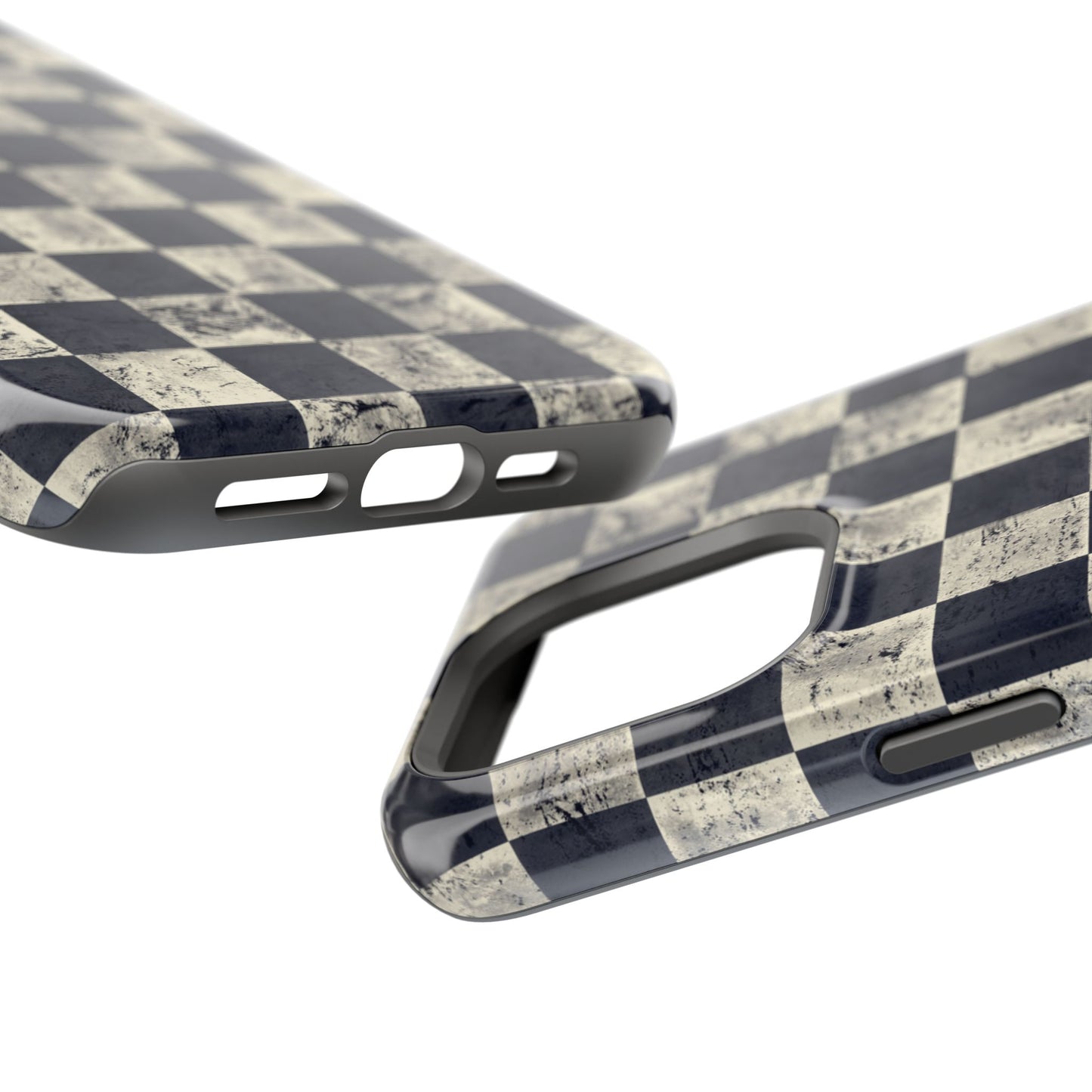Checkered Magnetic iPhone Case