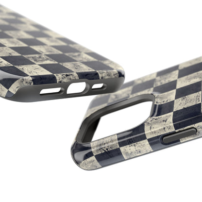Checkered Magnetic iPhone Case