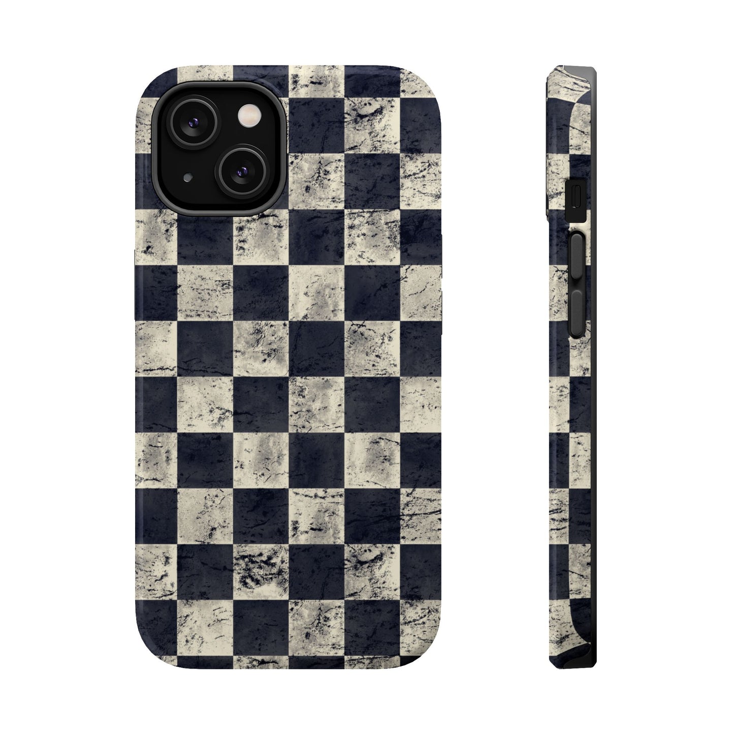 Checkered Magnetic iPhone Case