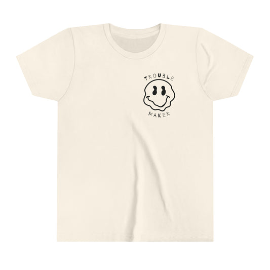 Kids 'Trouble Maker' Smiley Tee