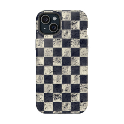 Checkered Magnetic iPhone Case