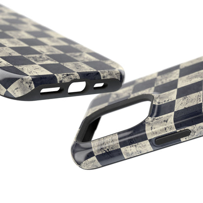Checkered Magnetic iPhone Case