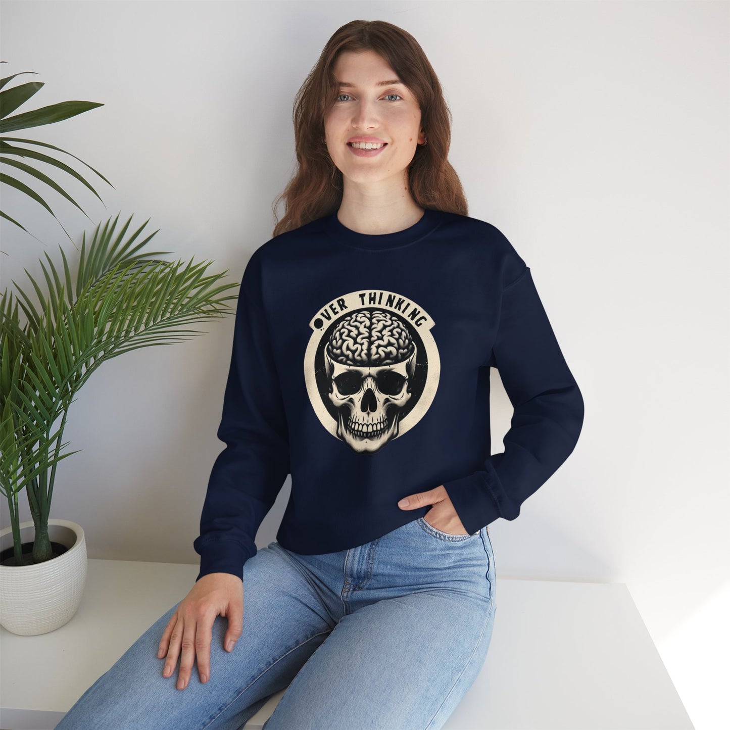 Overthinking Skelly Sweatshirt