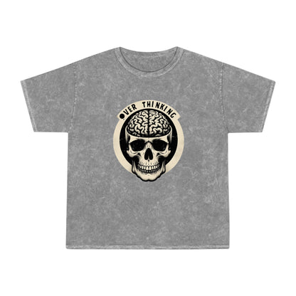 Overthinking Skelly Mineral Wash Tee
