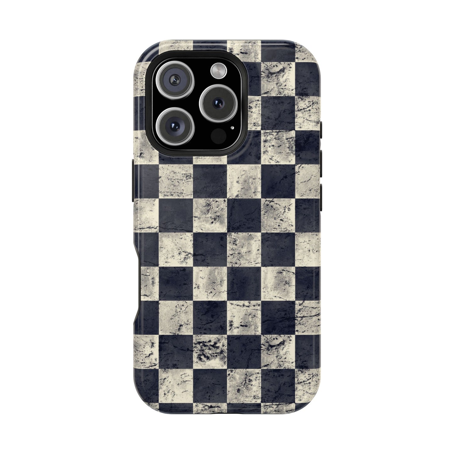 Checkered Magnetic iPhone Case