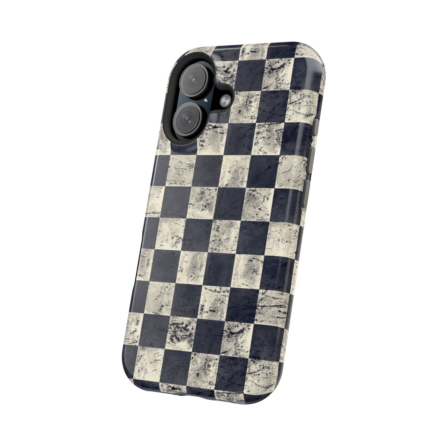 Checkered Magnetic iPhone Case