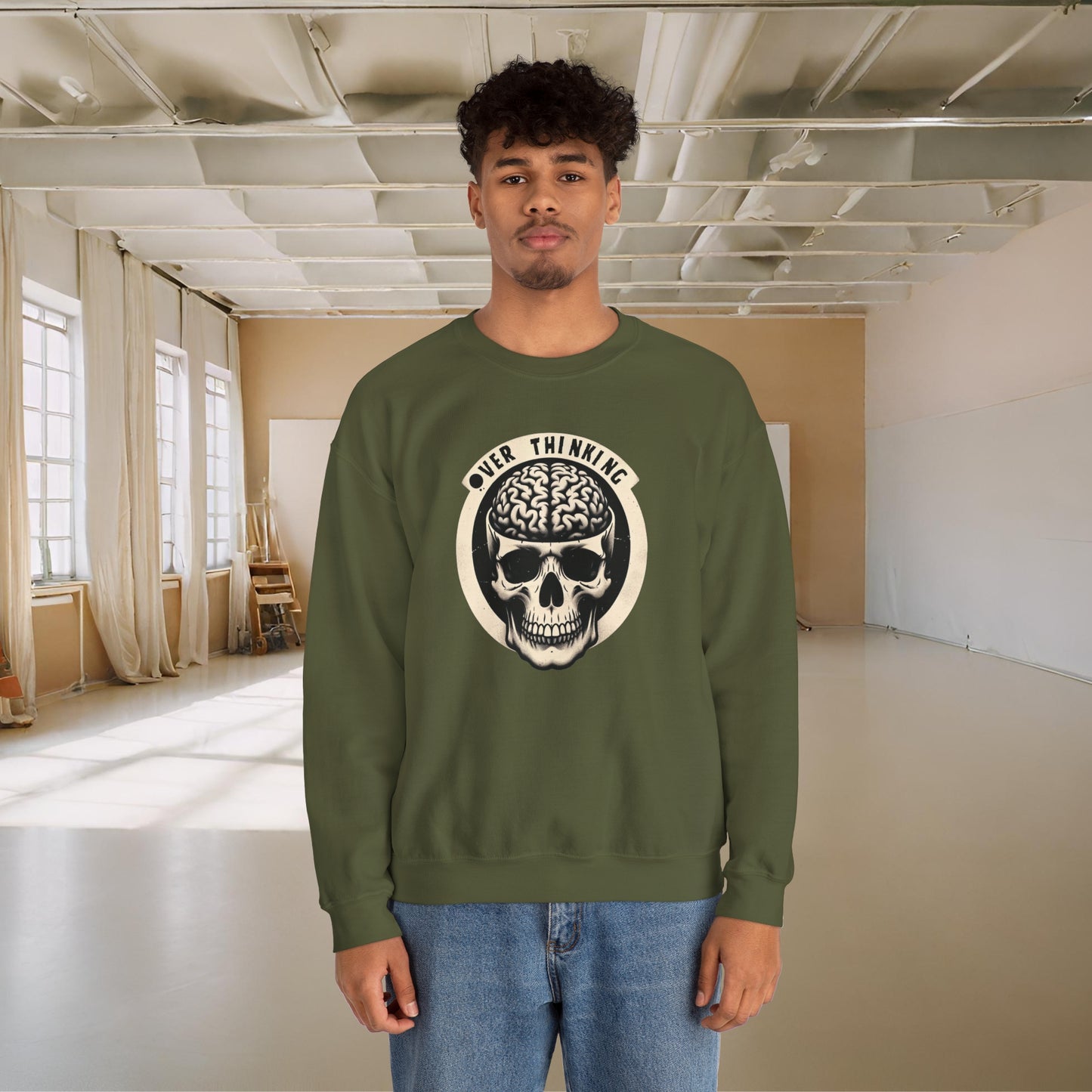 Overthinking Skelly Sweatshirt