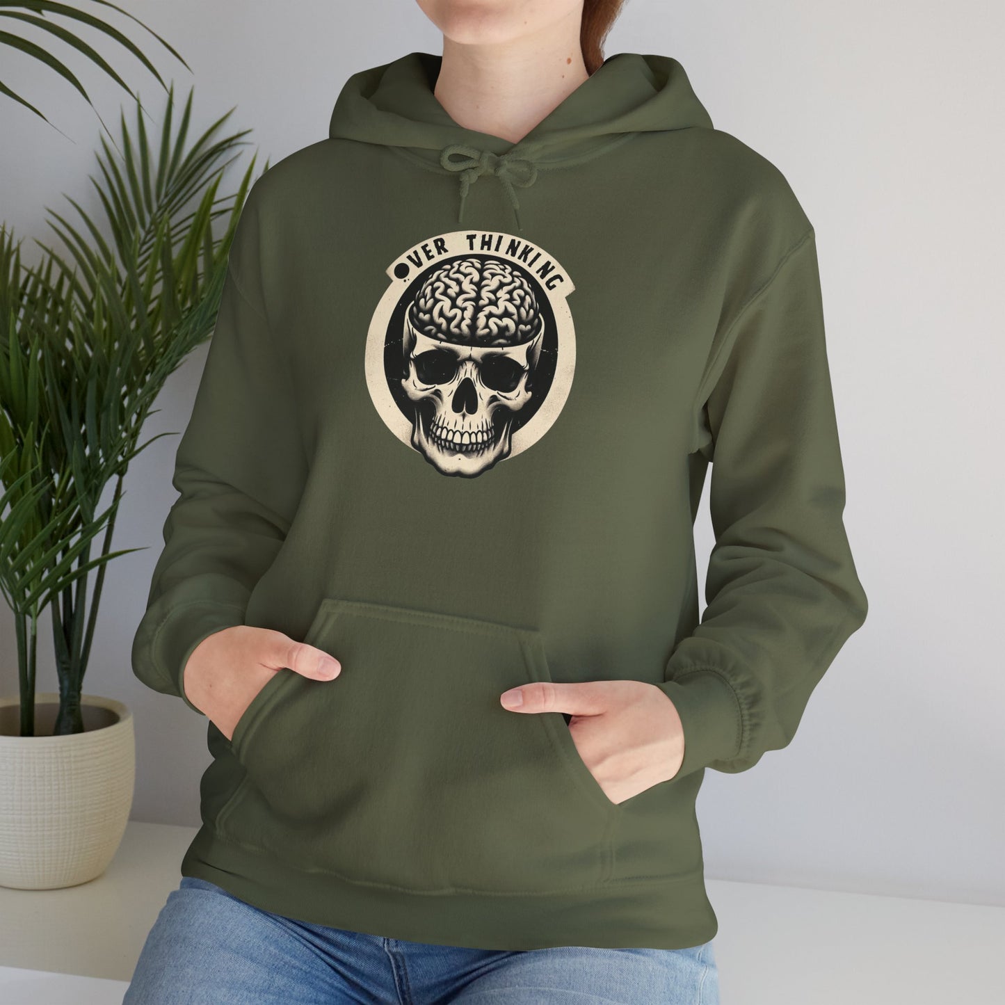 Overthinking Skelly Hoodie