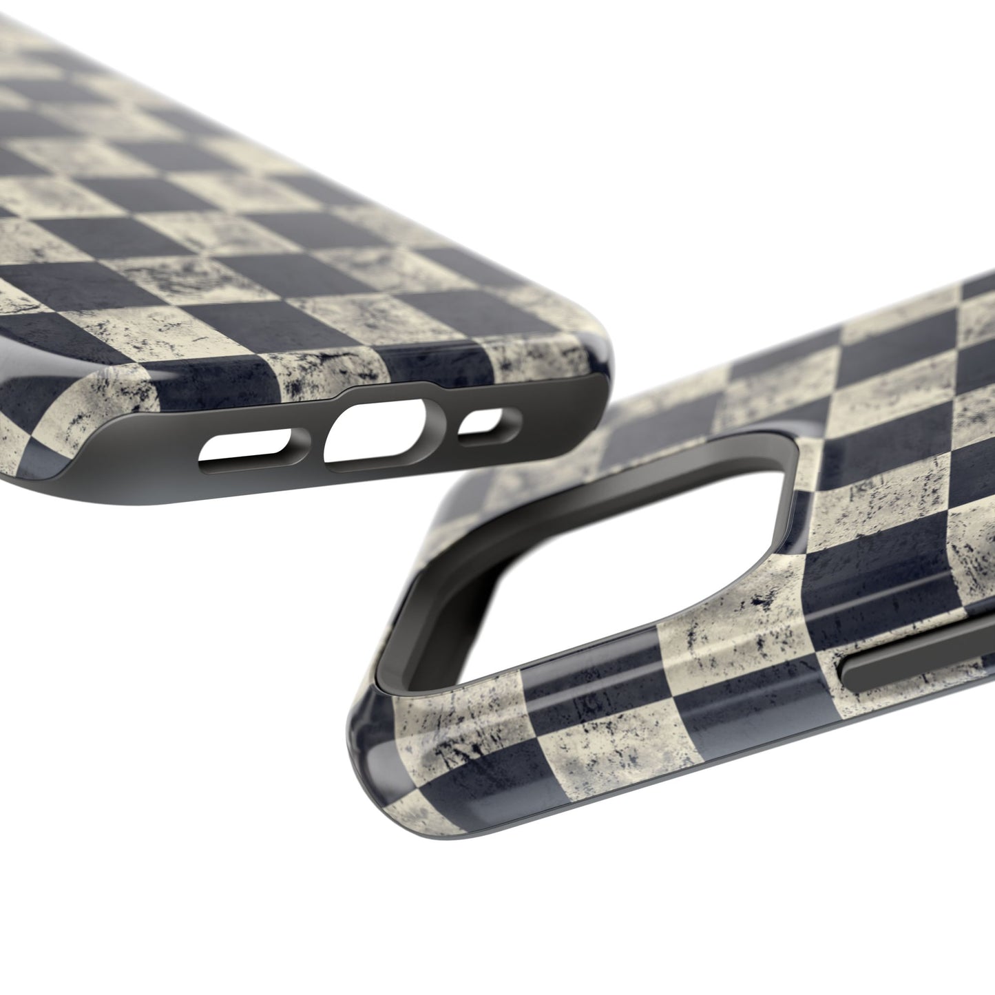 Checkered Magnetic iPhone Case