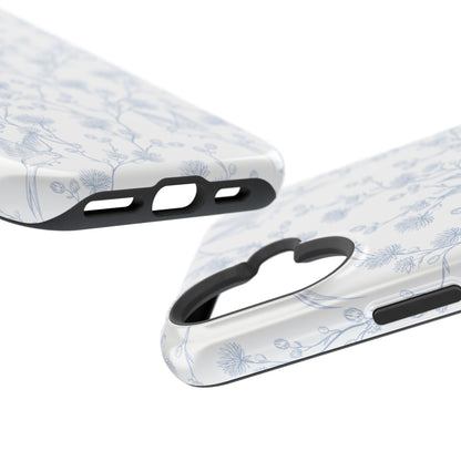 Bluebird Blossom Magnetic iPhone Case