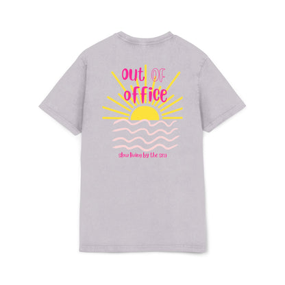 Out of Office Acid Washed Tee