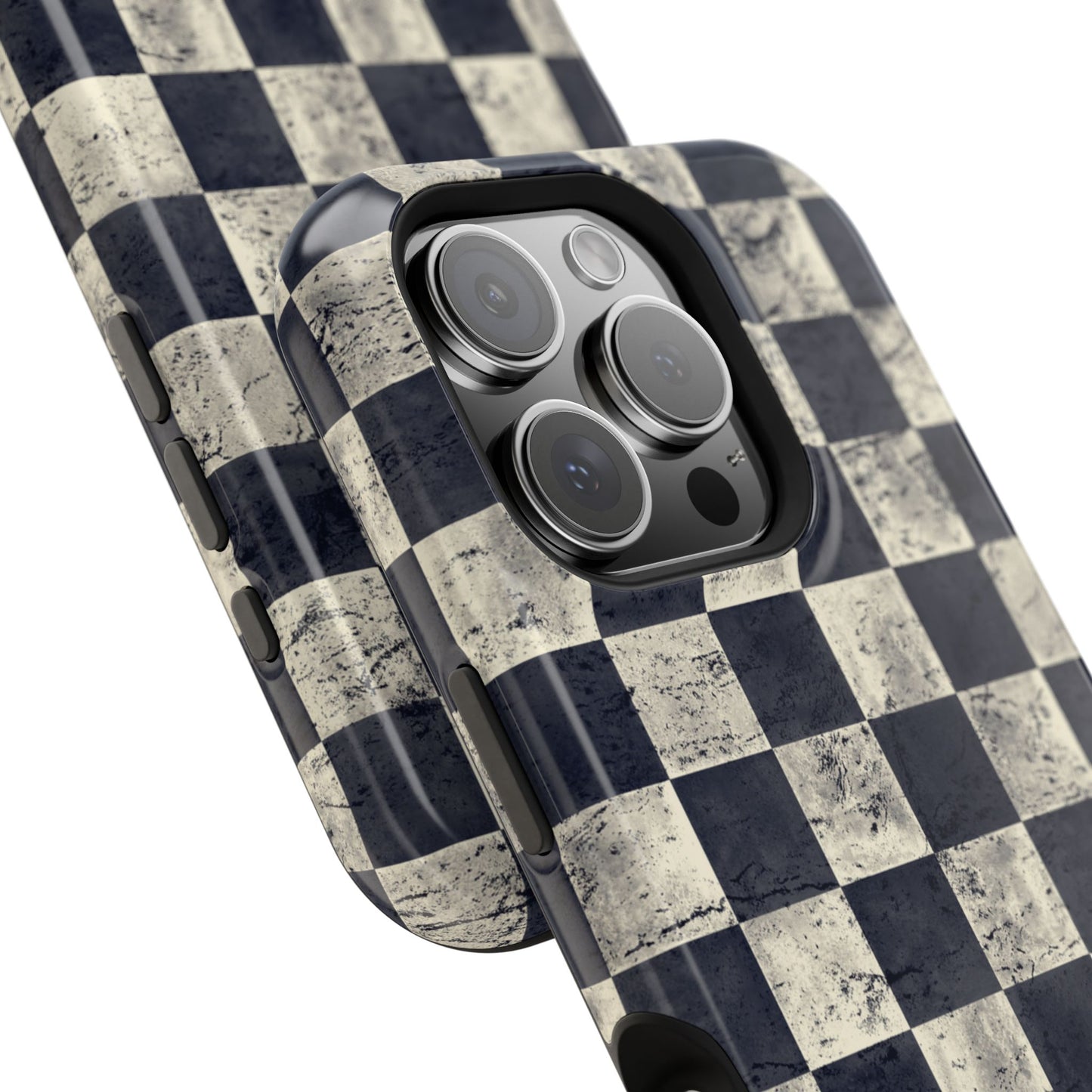 Checkered Magnetic iPhone Case