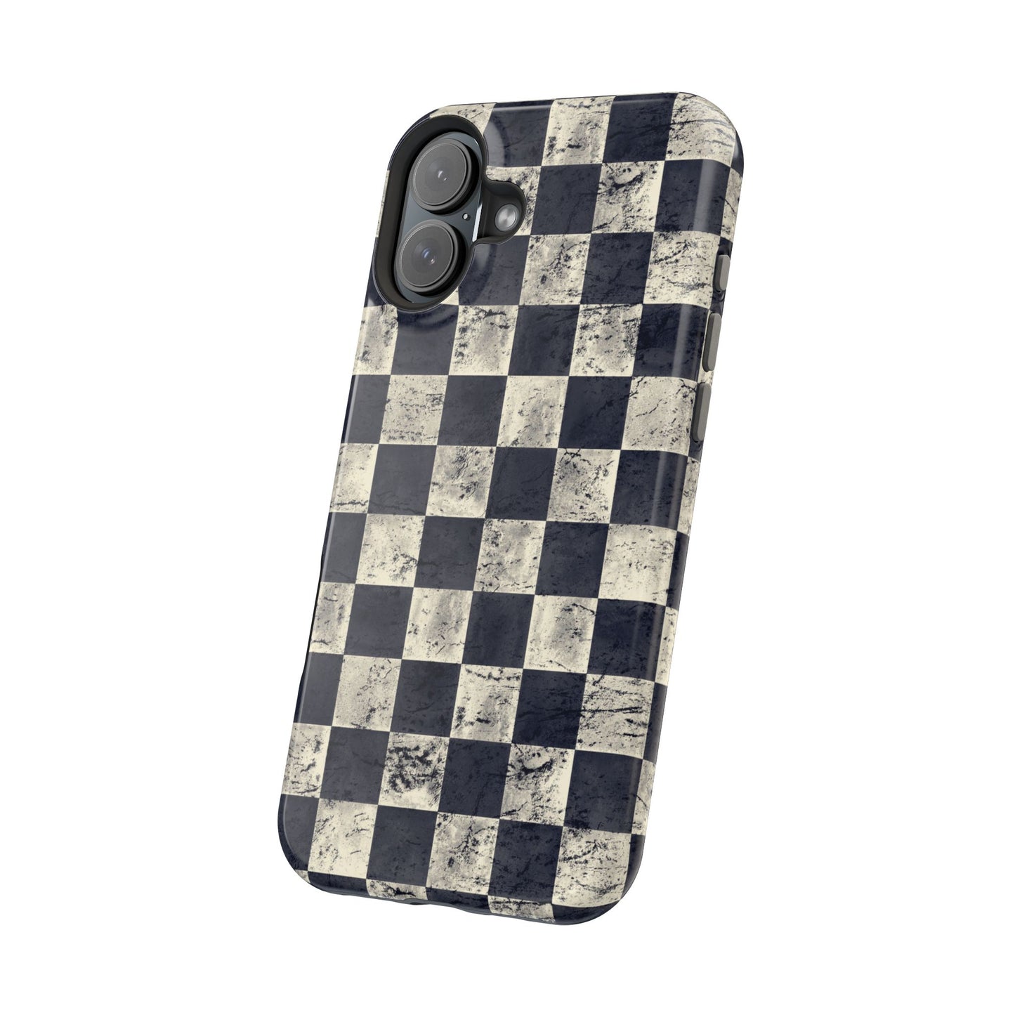 Checkered Magnetic iPhone Case