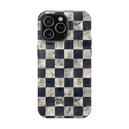 Checkered Magnetic iPhone Case