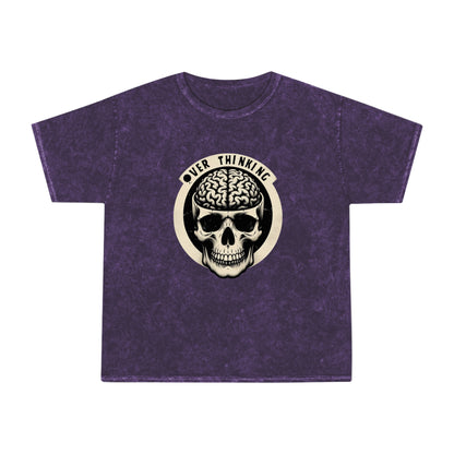 Overthinking Skelly Mineral Wash Tee