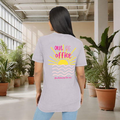 Out of Office Acid Washed Tee