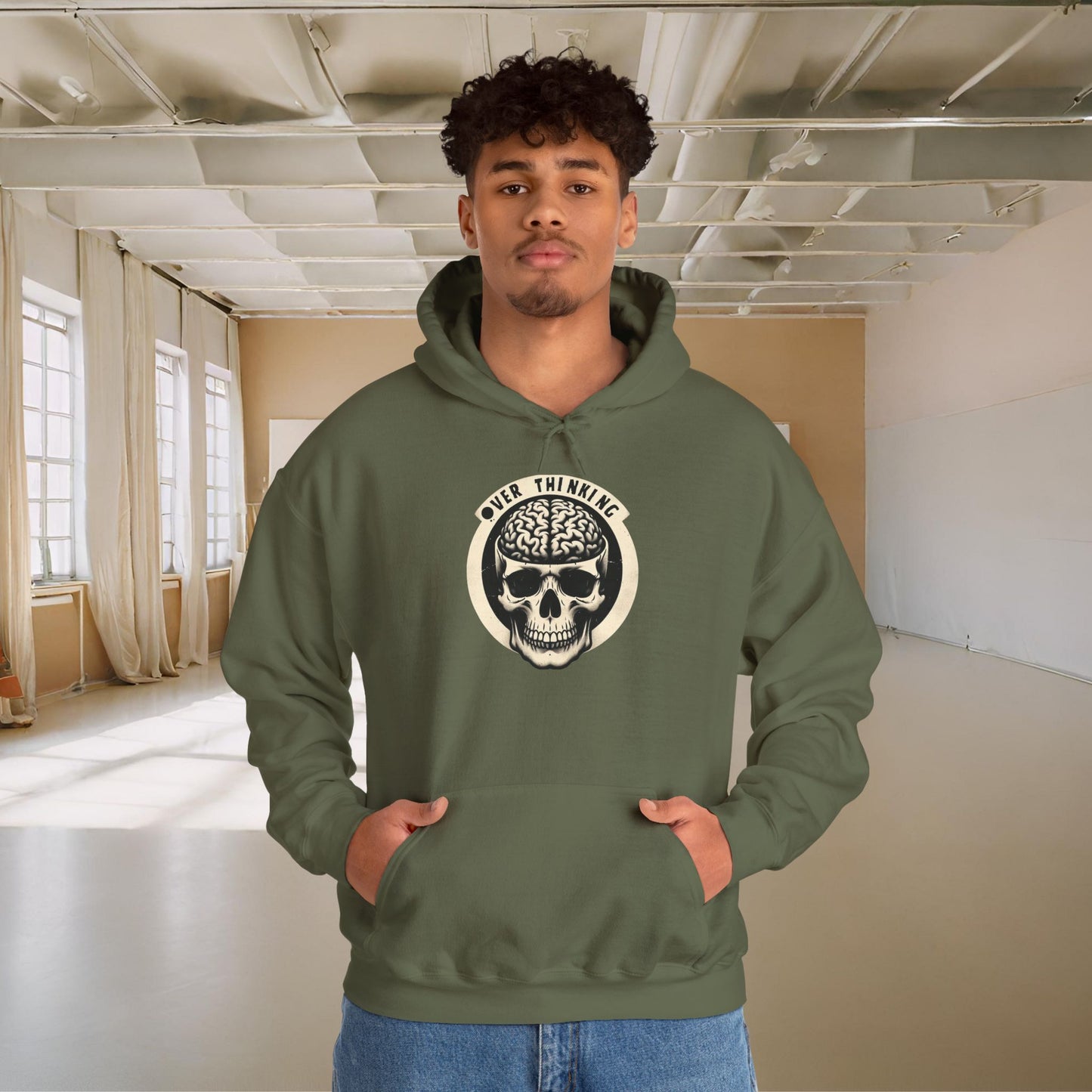 Overthinking Skelly Hoodie