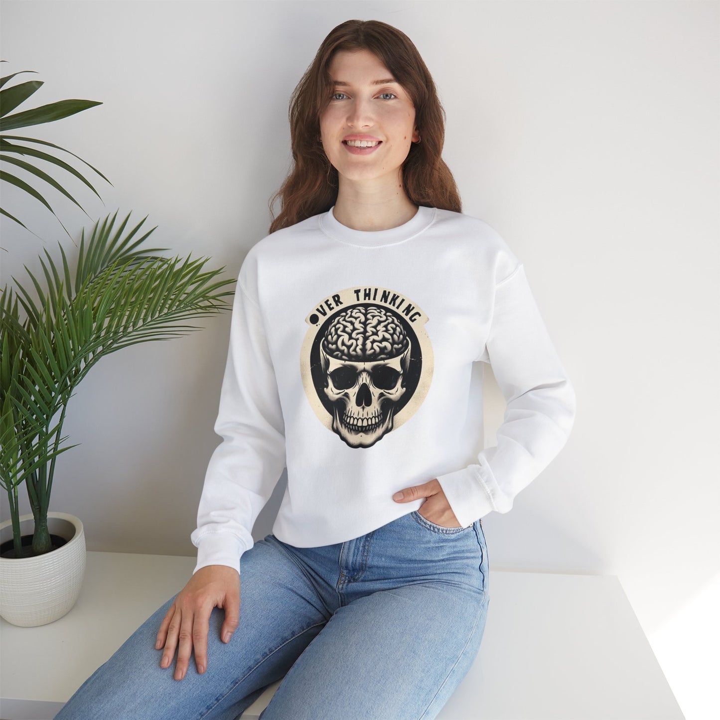Overthinking Skelly Sweatshirt