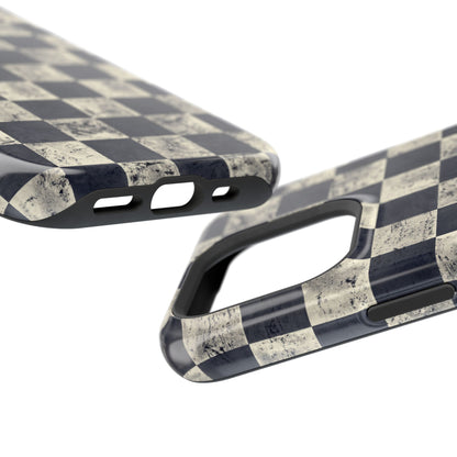 Checkered Magnetic iPhone Case